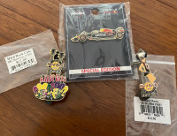 $15 for 3 Hard Rock Cafe  Pins - Red Bull Racing & New Orleans