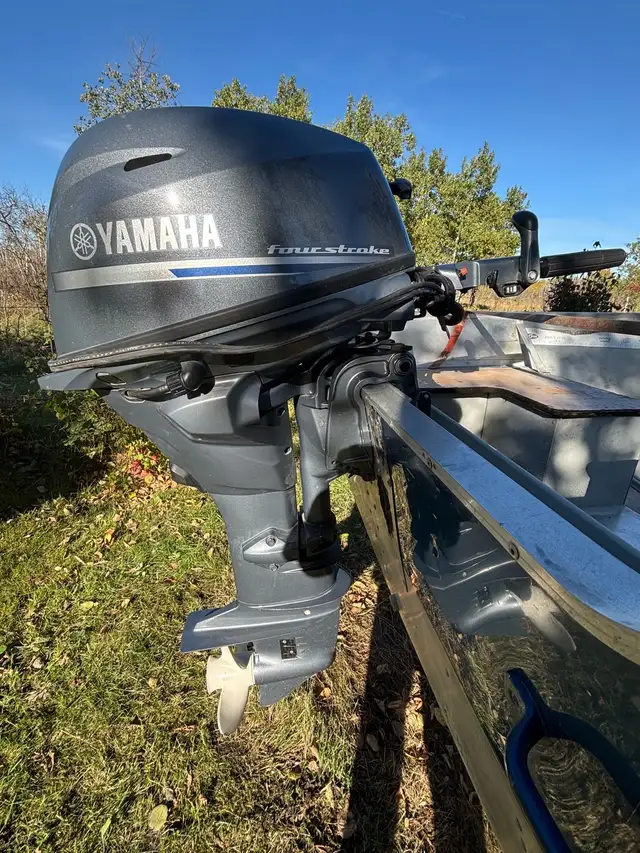 16 foot Aluminum Lund Boat in Powerboats & Motorboats in Winnipeg - Image 6