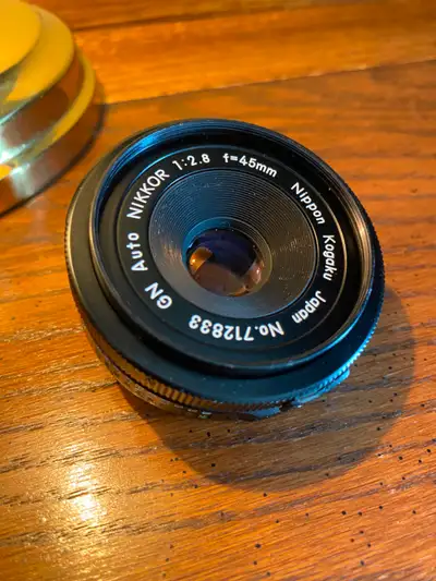 Nippon Kogaku GN 45mm f2.8 Lens, (Nikon), View more