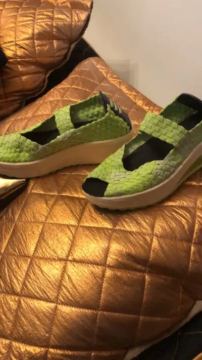 Woven Platform Sandals  7/8, View more