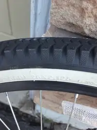 Mountain bike 26 inch  front and back tire (firm)