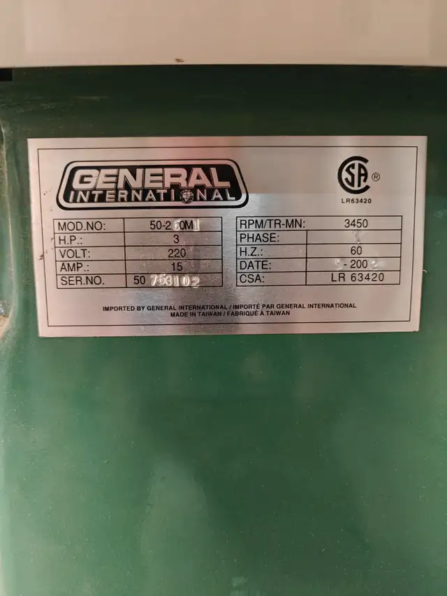 General International Saw Bench62864364124163122
