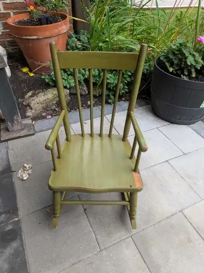 Vintage Child Rocking Chair, View more