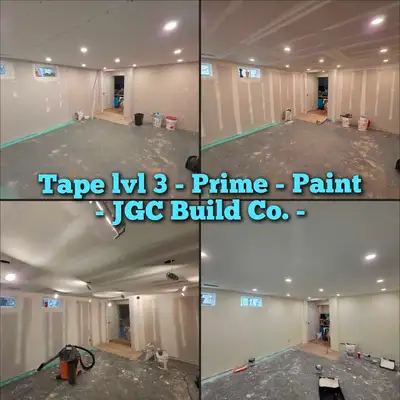 Offering my services for any drywall, taping and painting. No obligation estimates/quotes. No materi...