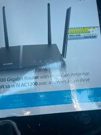 Routeur Gigabit sans fil AC1200 D-Link