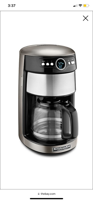 Kitchen aid Architect 14 Cup Coffee Maker-$140 in Coffee Makers in Markham / York Region - Image 4