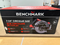 NEW BENCHMARK 7-1/4" Circular Saw - 15 Amp