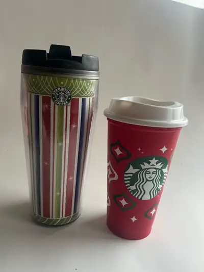 2002 Starbucks Tumbler - 2023 Christmas Cup, View more