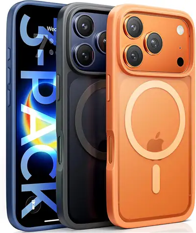 NEW iPhone 17 Pro Max Slim Case - 3 Pack, View more