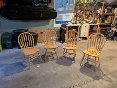 4 Kitchen Chairs, View more