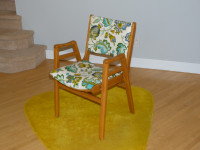 Gorgeous Refinished/Reupholstered Henderson Boomerang Chairs MCM