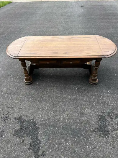 Real wood coffee/ center table , View more