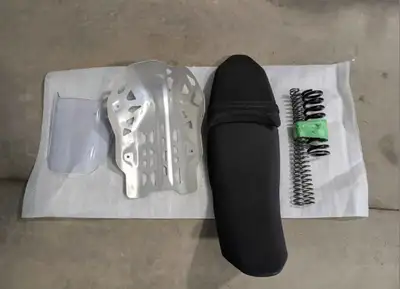 Have an assortment of parts, see lists below: 2018 YZ450FX (Condition used to good) Foot pegs - $50...