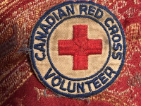 Vintage Canadian Red Cross Volunteer Patch