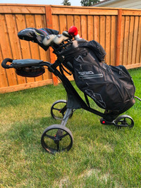 Golf Set – Men’s Right-handed - Clubs, Bag and Cart