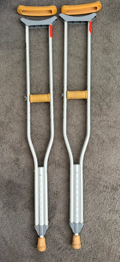 Adjustable Crutches Pair, View more