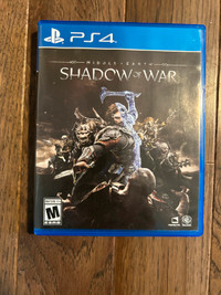 PS4 - Shadow of War game