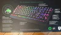 BNIB Razer Blackwidow Tenkeyless Gaming keyboard for $95