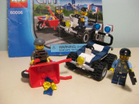 Lego City Police ATV (complete with manual)