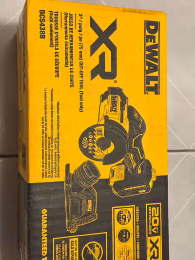 New. DEWALT 20V MAX XR Cordless Brushless 3" Cut-Off Tool (tool-only). Thank for checking.