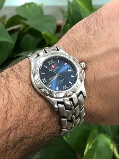 Montre vintage Swiss Army dhc+ quartz 37mm Sapphire Mens Watch, View more