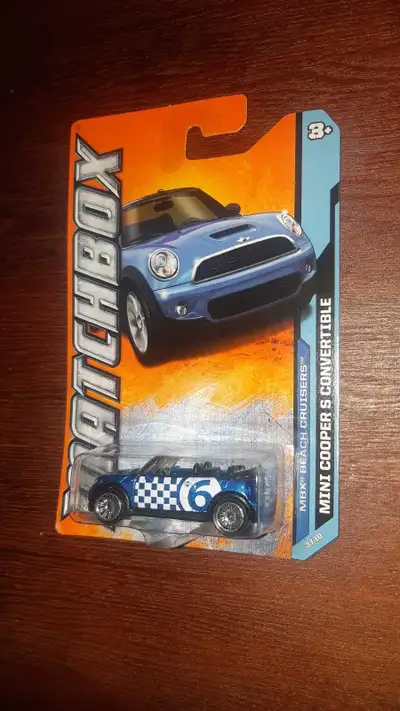 Mini Cooper S Convertible Matchbox 2012 Beach Cruisers $5