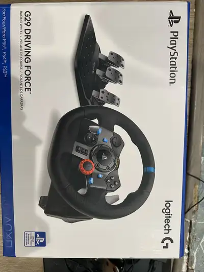 Logitech G29 Driving Force Racing Wheel, View more