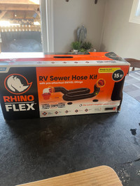 New Rino flex sewer hose