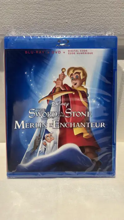 FILM BLU RAY DVD DISNEY MERLIN L ENCHANTEUR 
FRANÇAIS , View more