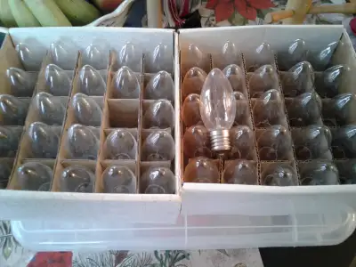 50 C9 Clear Christmas Lights, View more