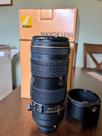 Nikon Nikkor Lens 70-200mm 2.8 E FL ED VR