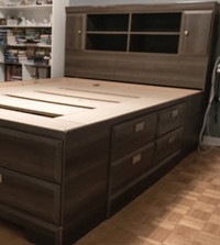 BED WITH STORAGE