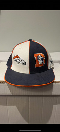 Denver broncos fitted hat size 7 1/8’s 