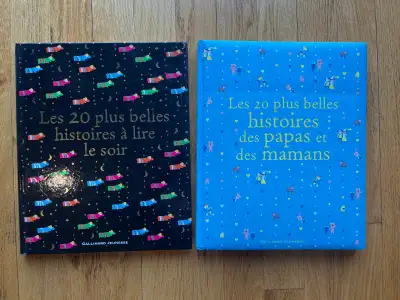 LIVRE ENFANT * LES 20 PLUS BELLES HISTOIRES…..*(12$ chaque), View more