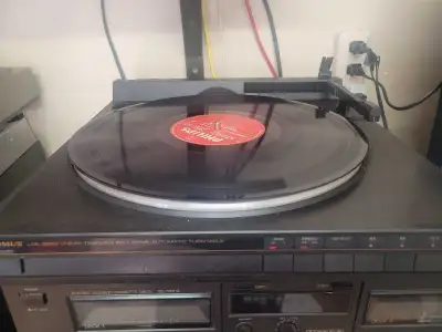 linear tracking turntable models  Optimus LAB-2250 record player, View more