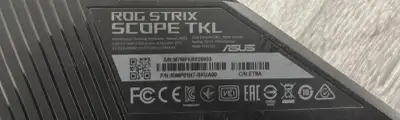 ROG Strix NX TKL Mech Keyboard, View more