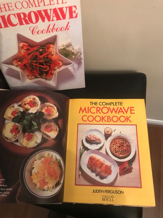 The Complete Microwave Cookbook Hardcover-1987 by Judith Ferguso in Hobbies & Crafts in Oshawa / Durham Region - Image 3
