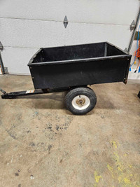 Agri fab garden dump trailer 