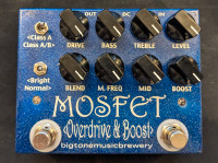 Big Tone Music Brewery MOSFET Overdrive and Boost