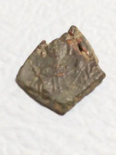 Unique Byzantine Empire half tetarteron medieval coin, View more