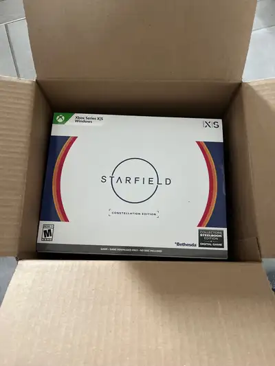 NEW RARE SEALED Starfield Constellation Edition Game Xbox Bundle, View more
