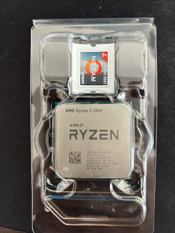 Processeur AMD Ryzen 5 3600 125$ dans Services (Formation et réparation)  à Longueuil/Rive Sud