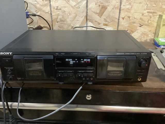 Sony tape deck in Stereo Systems & Home Theatre in Trenton