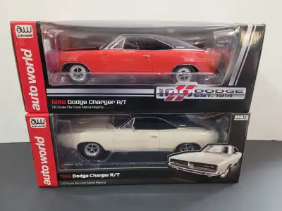 1/18 Autoworld 1969 Dodge Charger R/T 440 Magnum ''NEW!'', View more