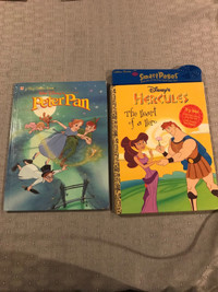 Disney books - Peter Pan - Hercules - Livres Disney 