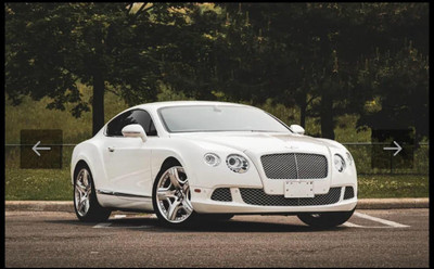 Rent- Bentley continental