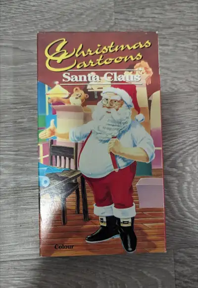 Christmas Cartoons: Santa Claus VHS Tape Movie, View more