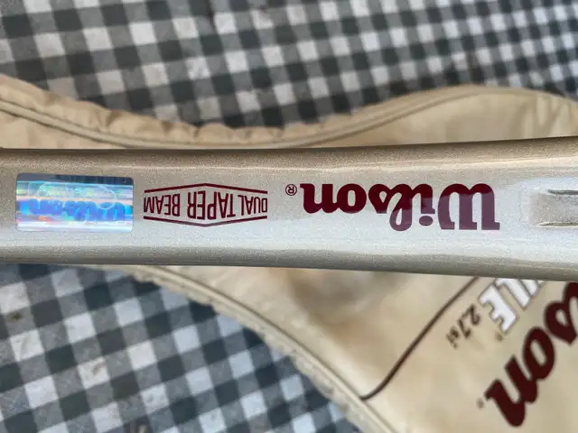 Wilson Profile Tennis Racket & bag - Swing and serve! in Tennis & Racquet in City of Toronto - Image 7