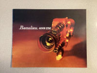 Original Beaulieu 4008 ZM movie film camera brochure  FREE SHIP