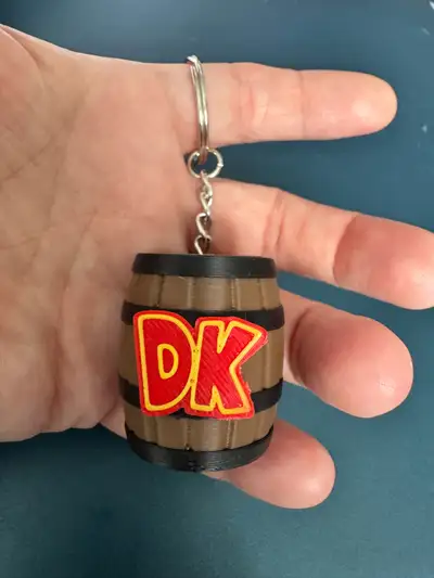 New Donkey Kong clicker fidget keychain , View more